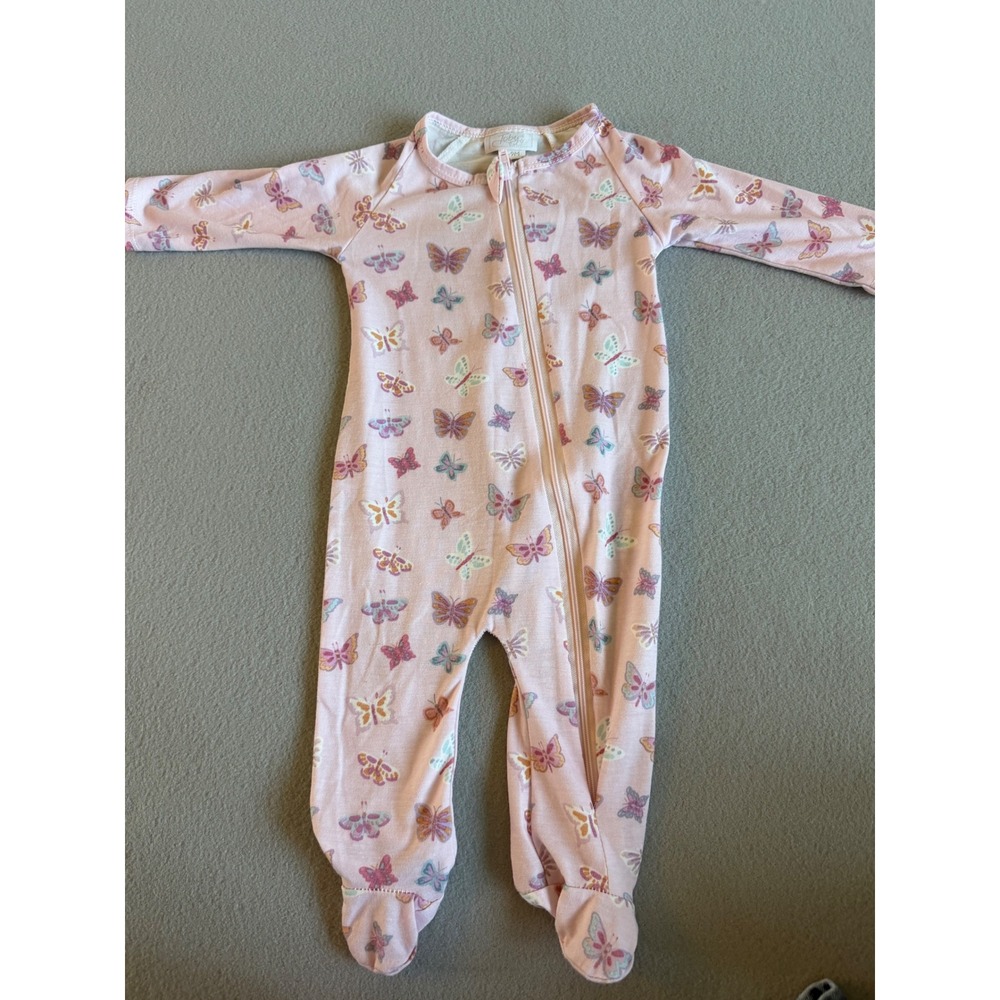 6pc Carters Just One You Little Me Hanna Andersson Baby Girl Sleepers 6mo / 9mo - Picture 11 of 16